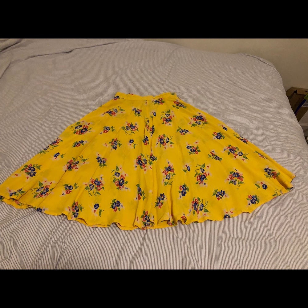 Seamstress of Bloomsbury Skirt in Mimosa